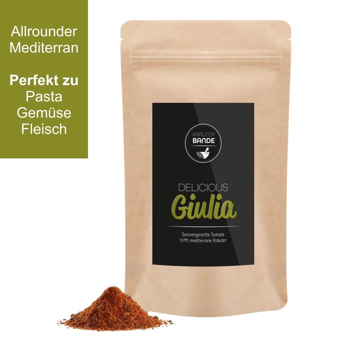 Delicious Giulia, mediterrane Gewürzmischung - KräuterBANDE