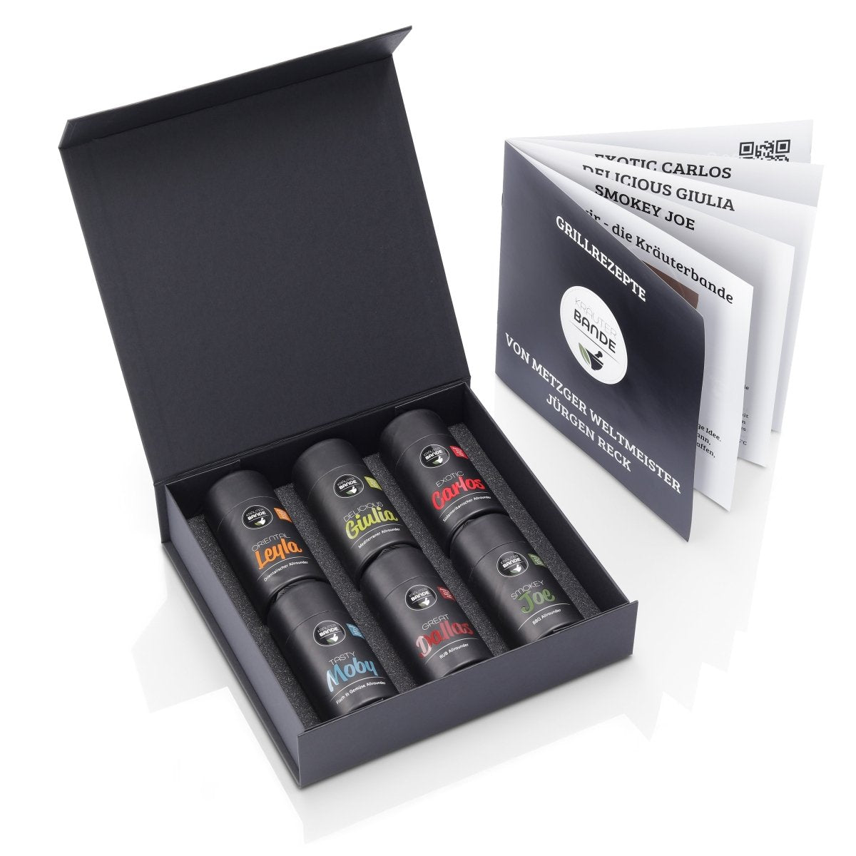 Premium Geschenkset Grillgewürze - KräuterBANDE